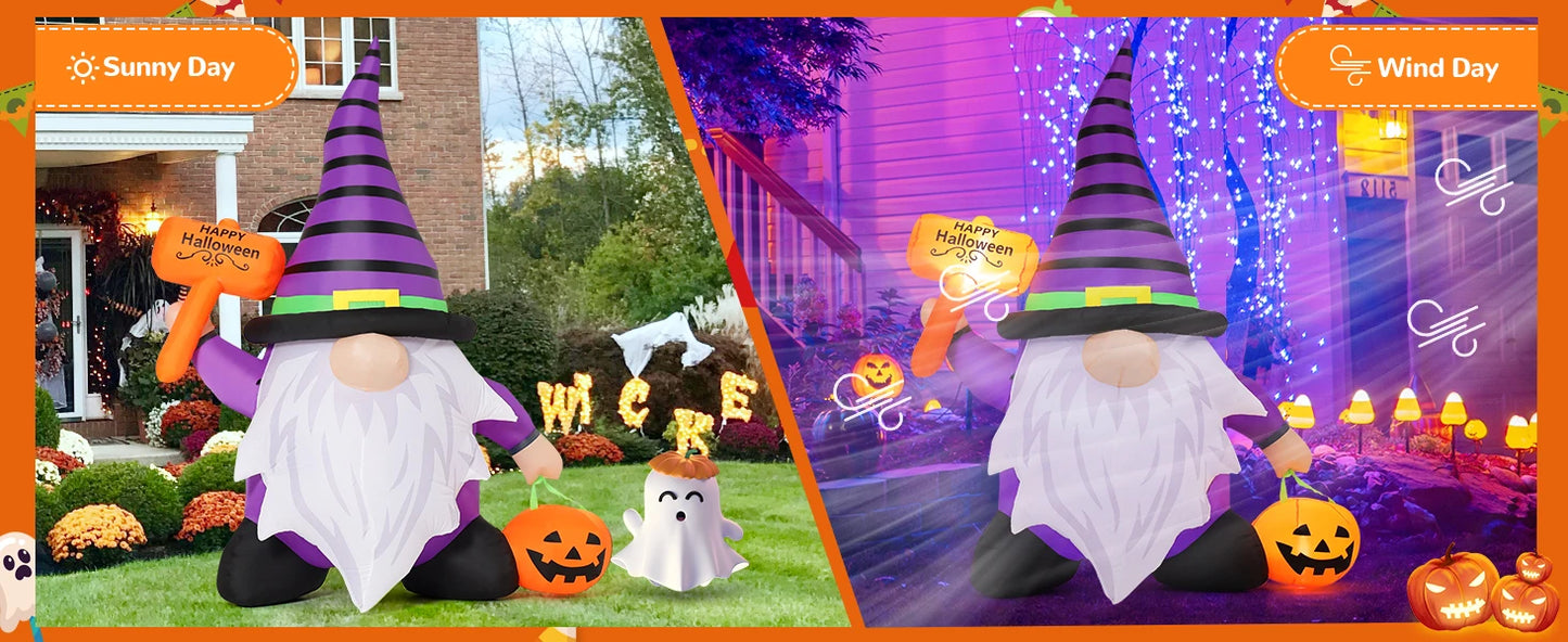 Halloween Gnome Inflatable