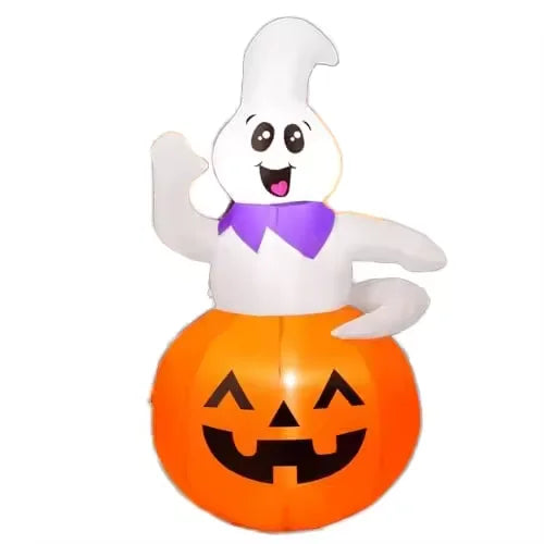 Pumpkin Ghost Decoration