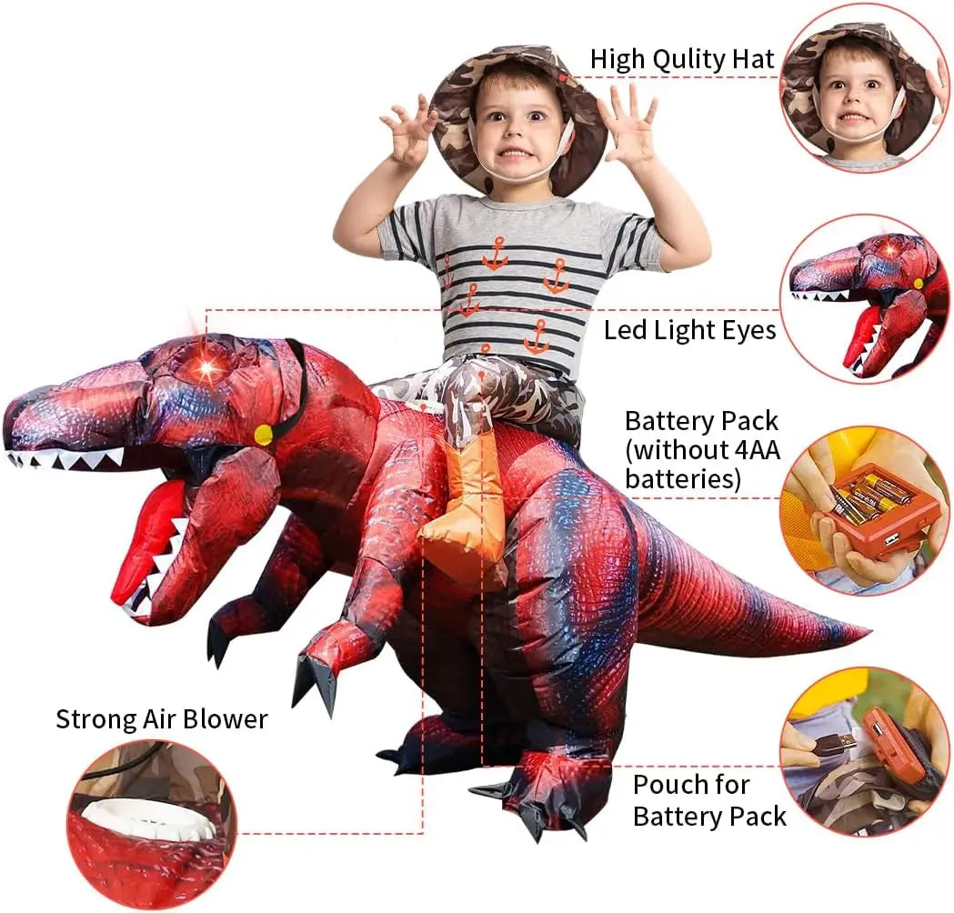 Inflatable T-Rex Costume