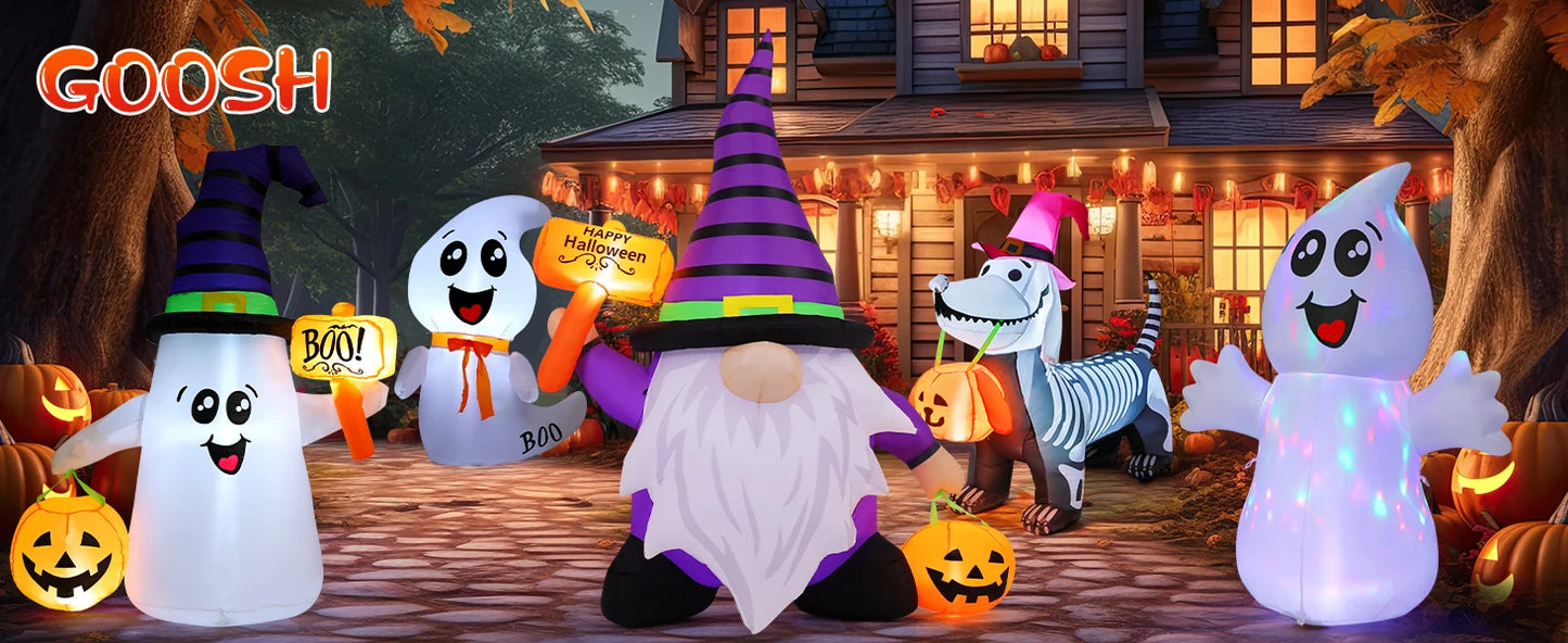 Halloween Gnome Inflatable