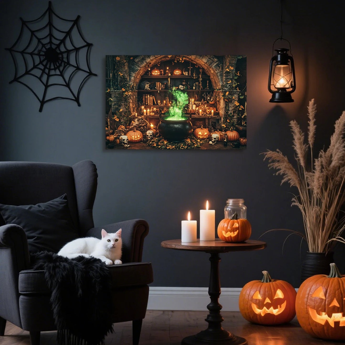 Halloween Witch Canvas