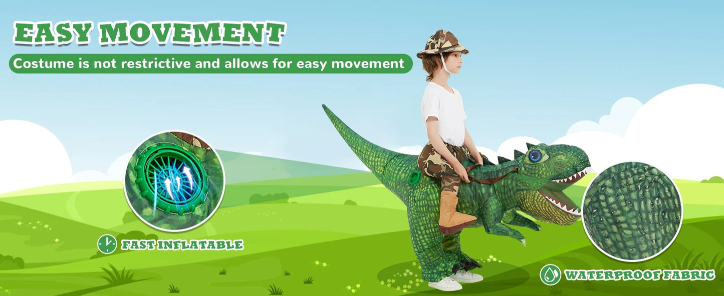 Blow-Up Diplodocus Suit