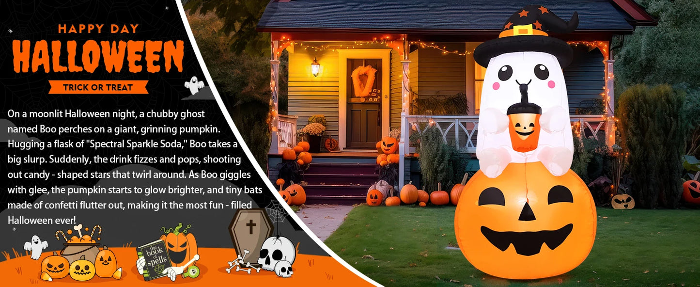 Inflatable Halloween Ghost