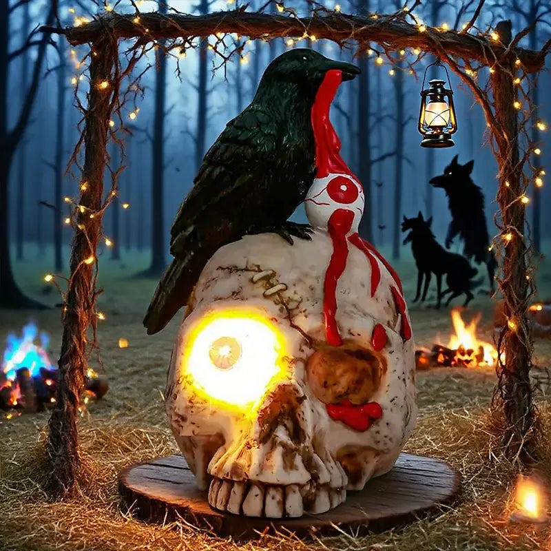 Halloween Eyeball Figurine