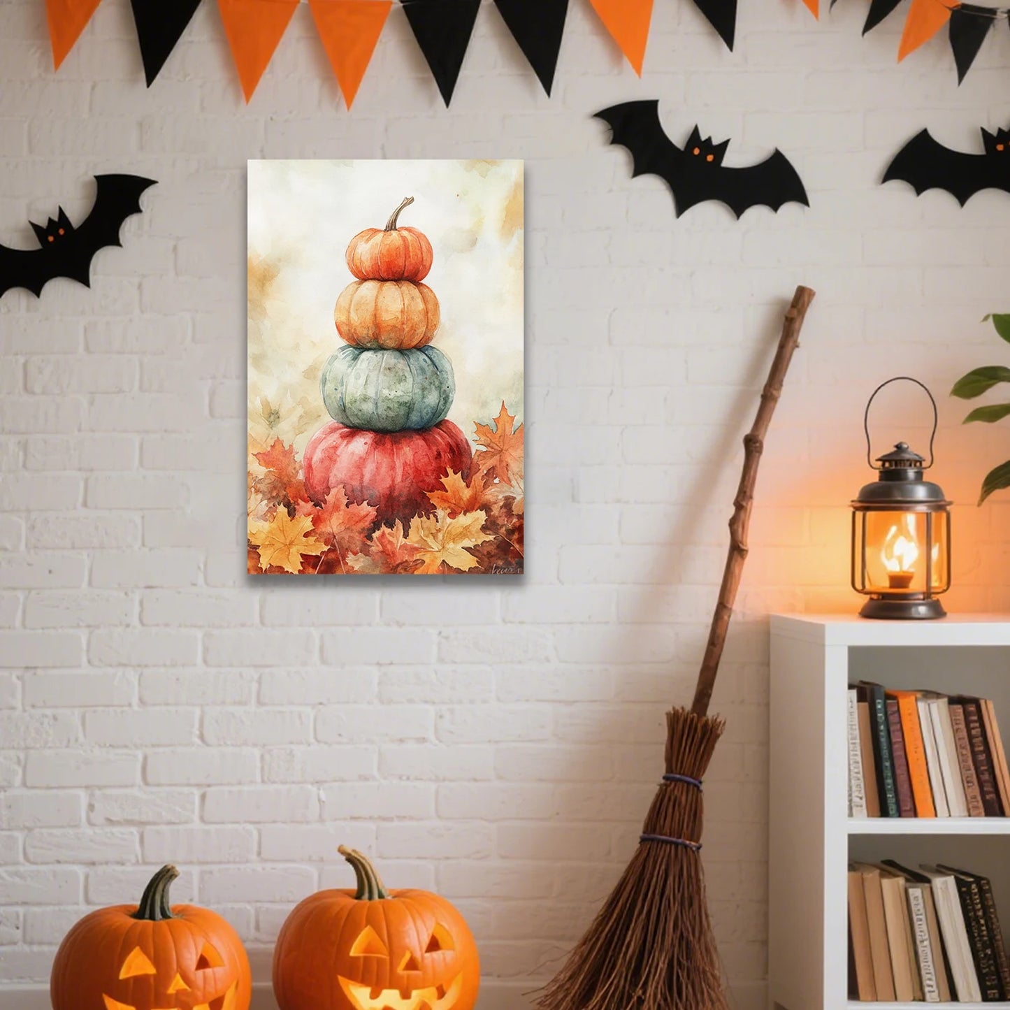 Halloween Pumpkin Wall Art