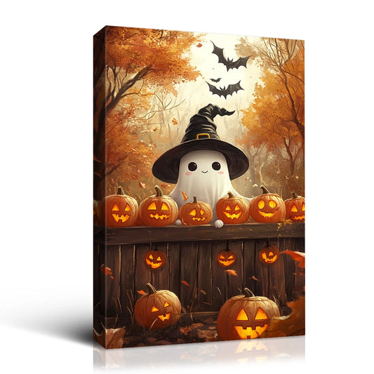 Halloween Ghost Canvas