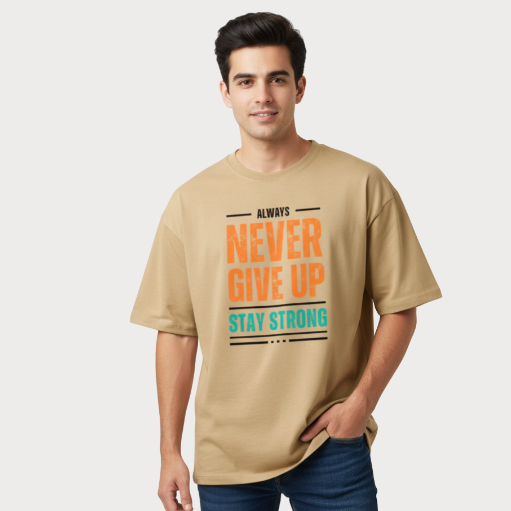 Unisex Oversized T-Shirt Drop Shoulder