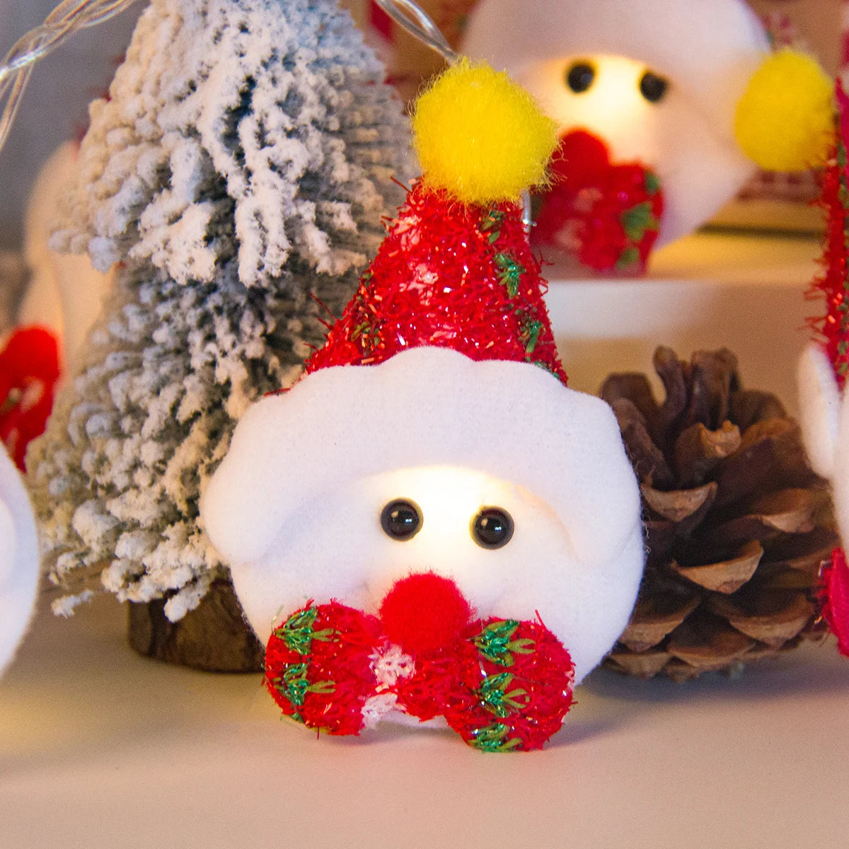 Christmas LED Snowman String Lights