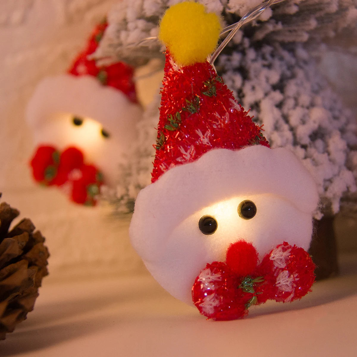 Christmas LED Snowman String Lights