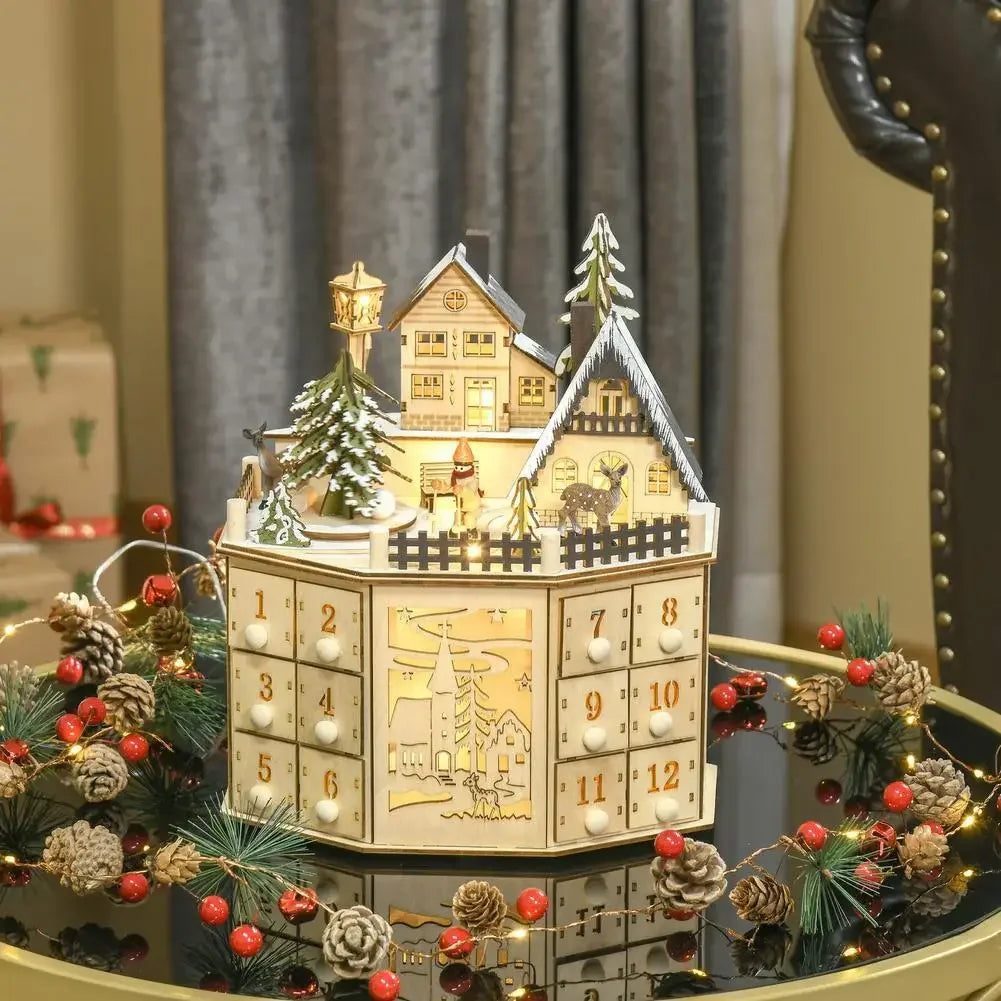 LED Musical Christmas Advent Calendar