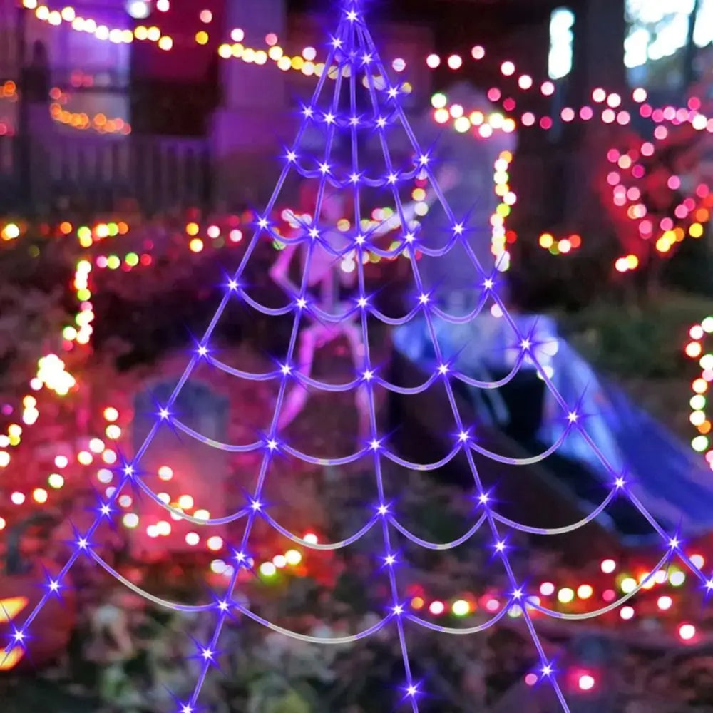 Glowing Spider Net