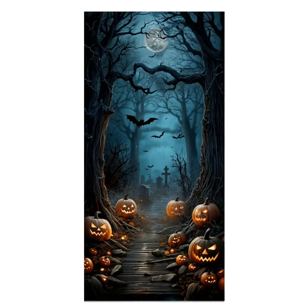 Halloween Door Cover