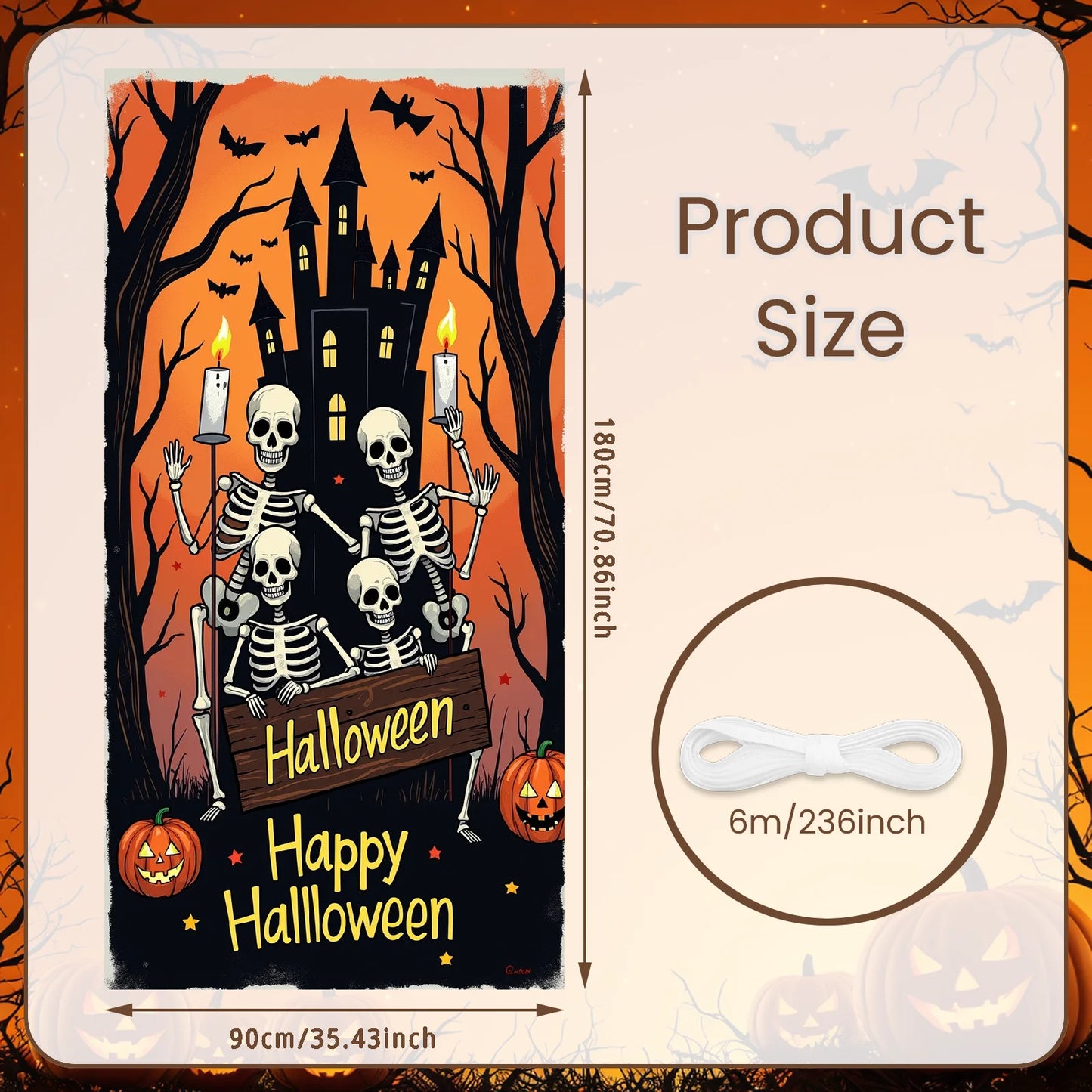 Halloween Door Cover