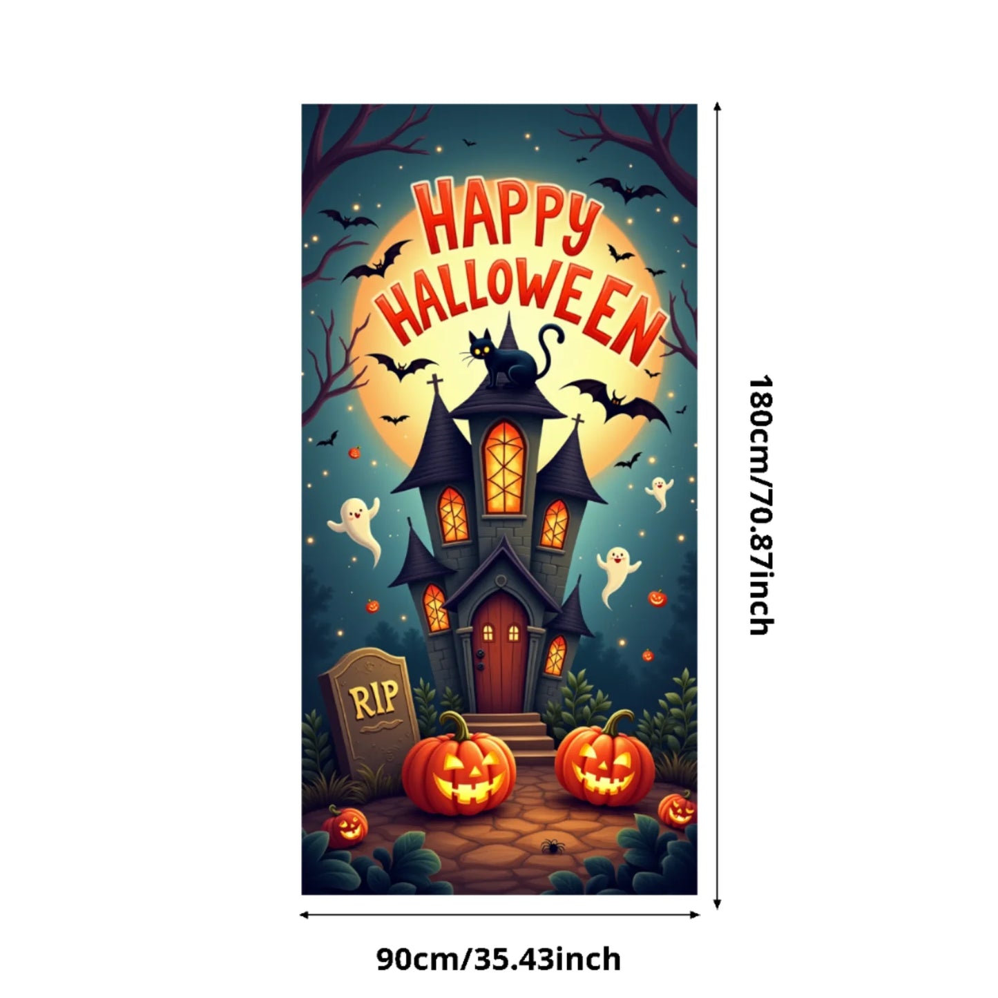 Halloween Skeleton Banner