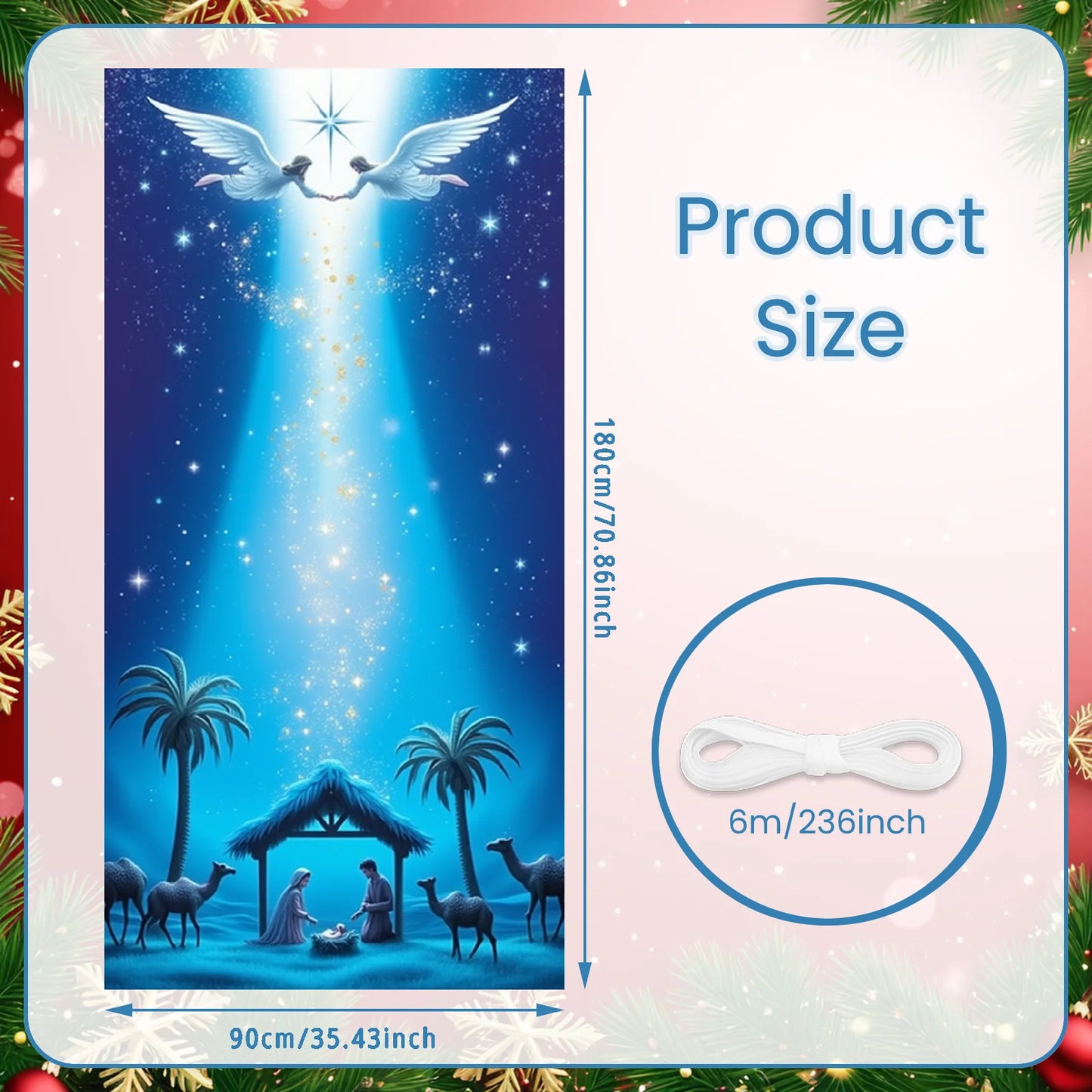 Christmas Porch Flag