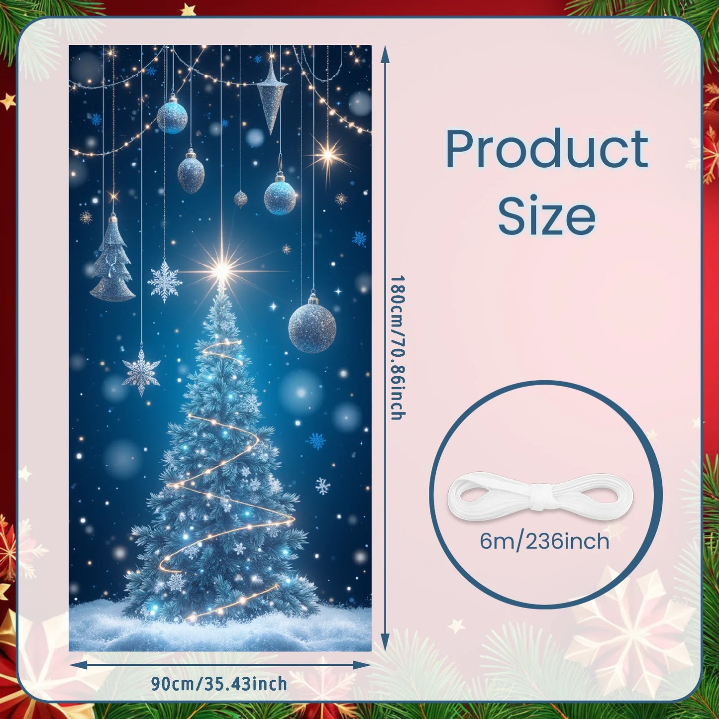 Christmas Porch Flag