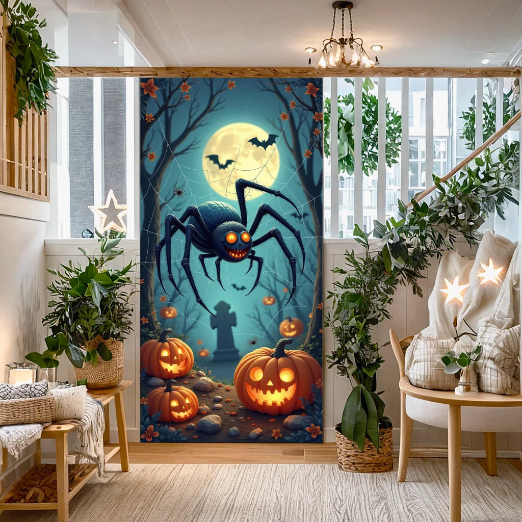Halloween Skeleton Banner