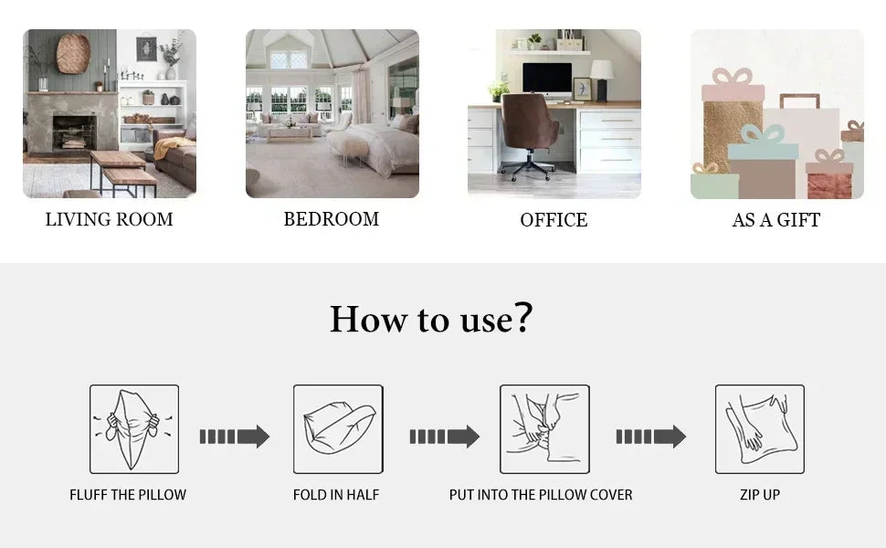 Holiday Ornament Pillow Covers