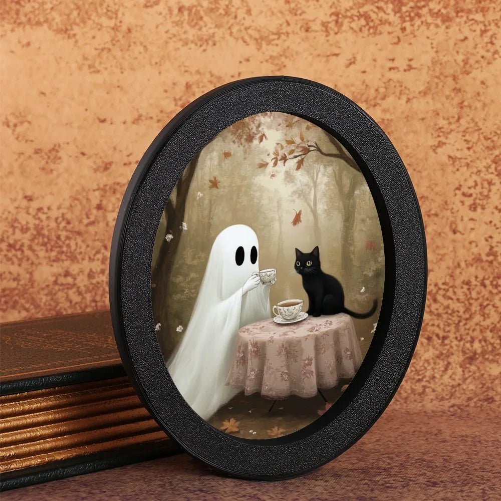 Halloween Oval Ornament