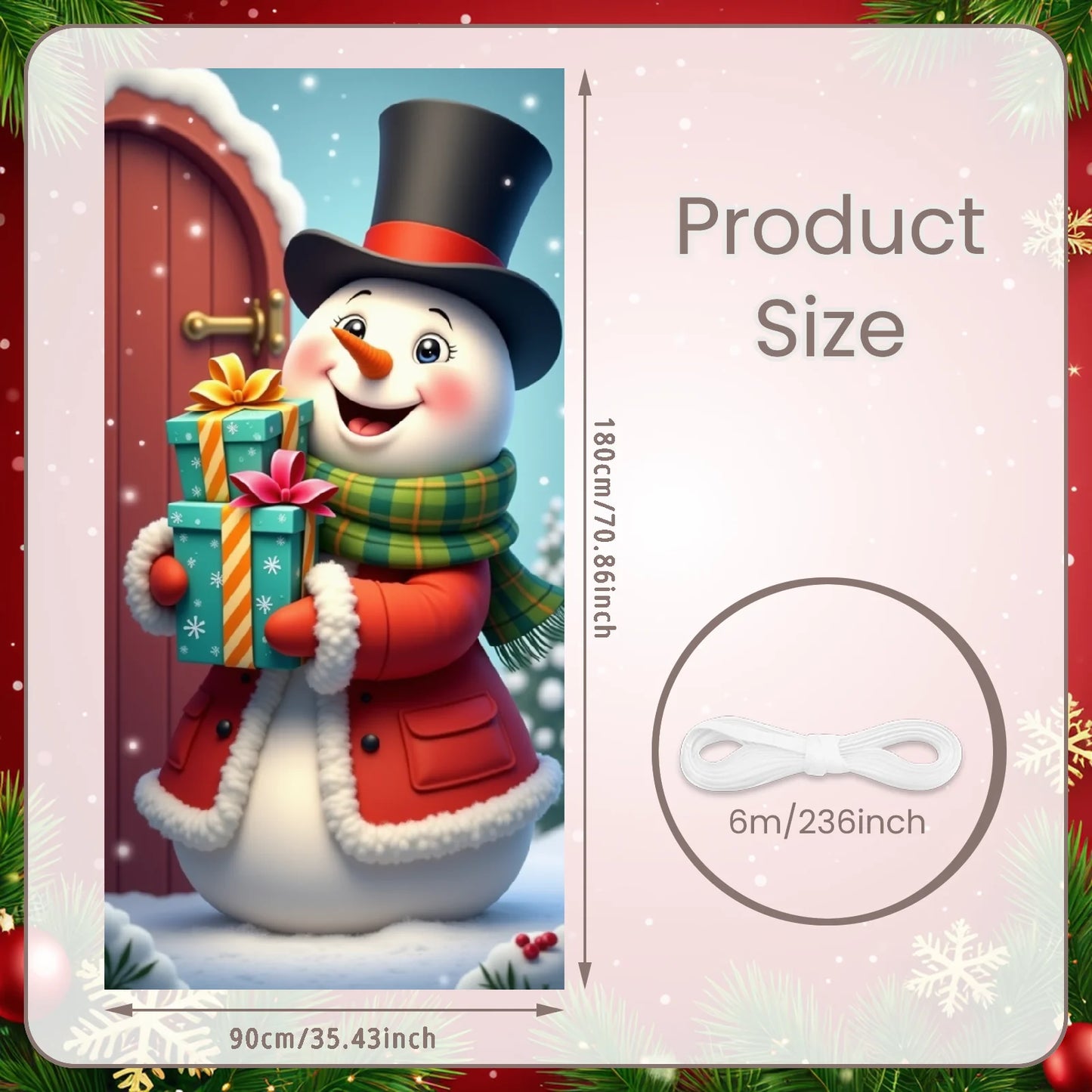 Christmas Porch Flag