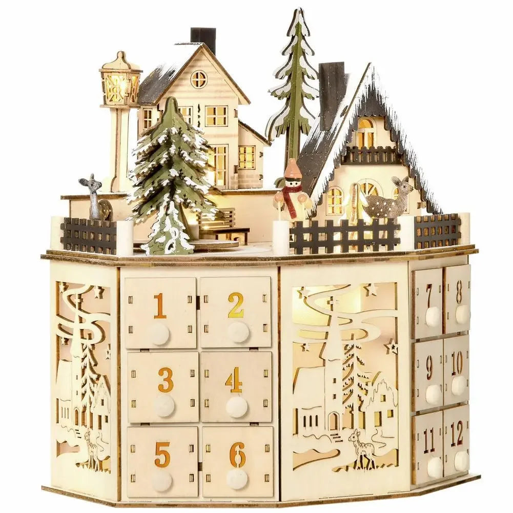 LED Musical Christmas Advent Calendar