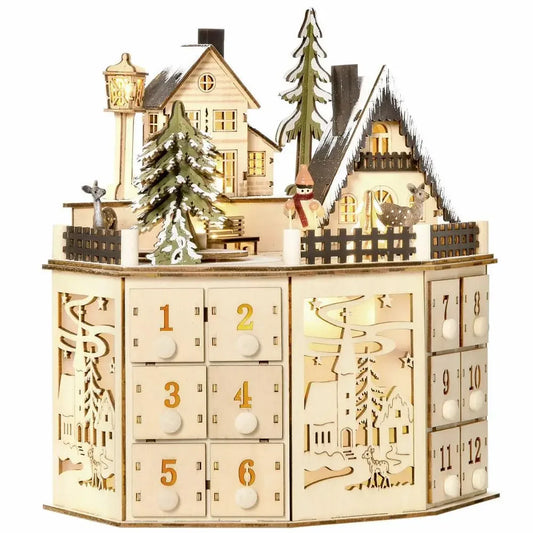 LED Musical Christmas Advent Calendar