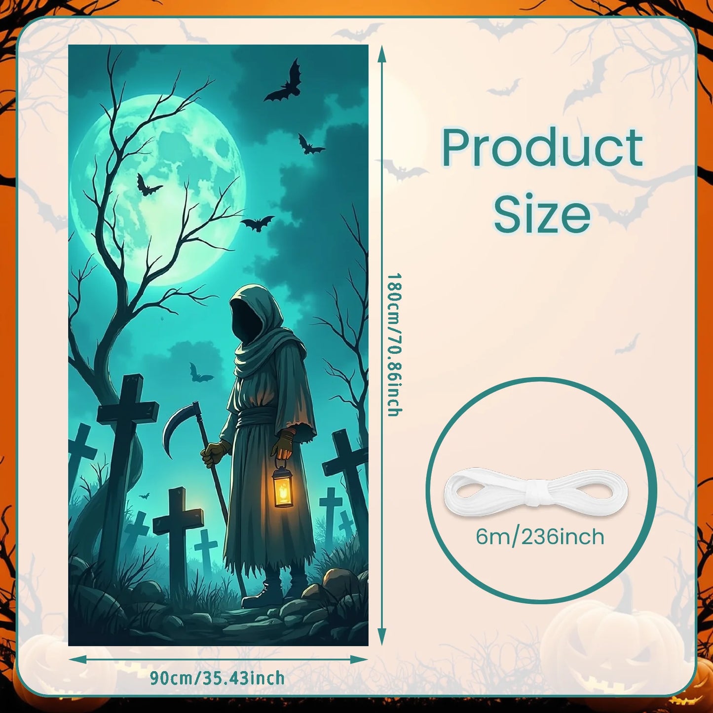 Halloween Door Cover