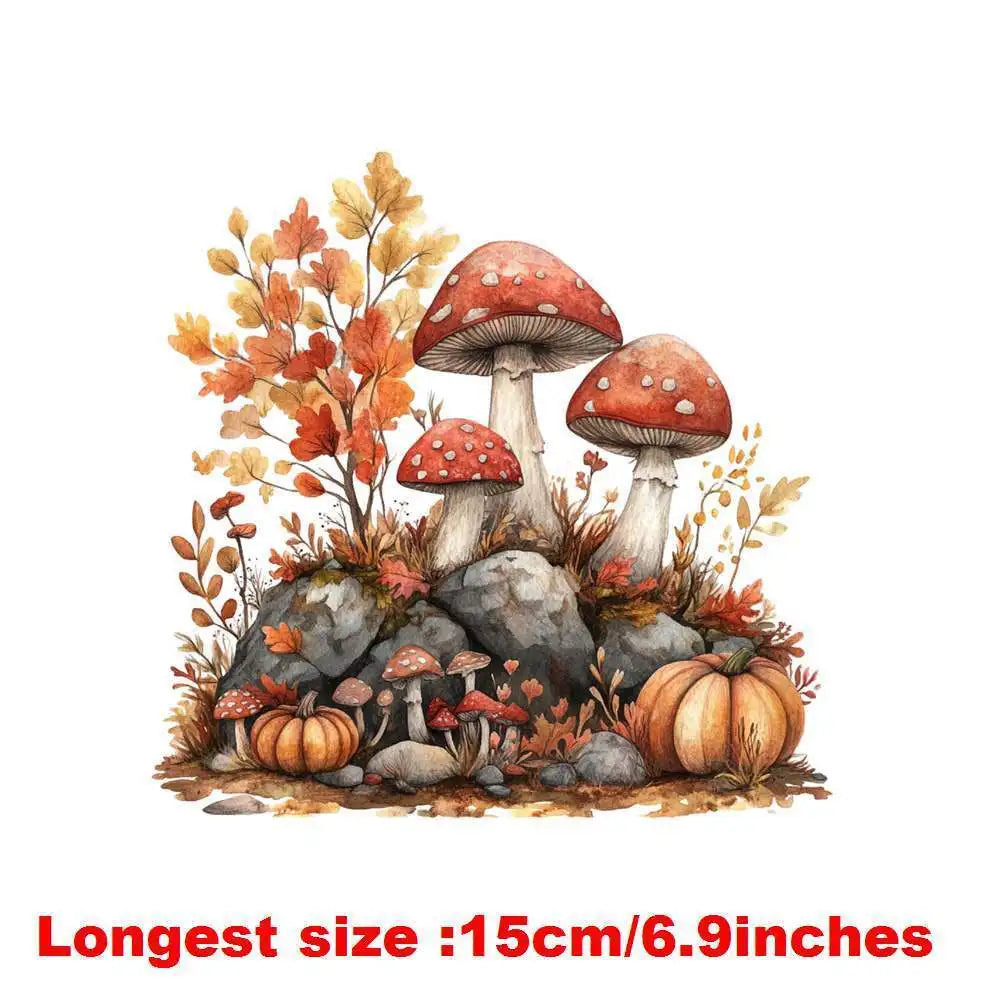 15cm Kids Mushroom Patch