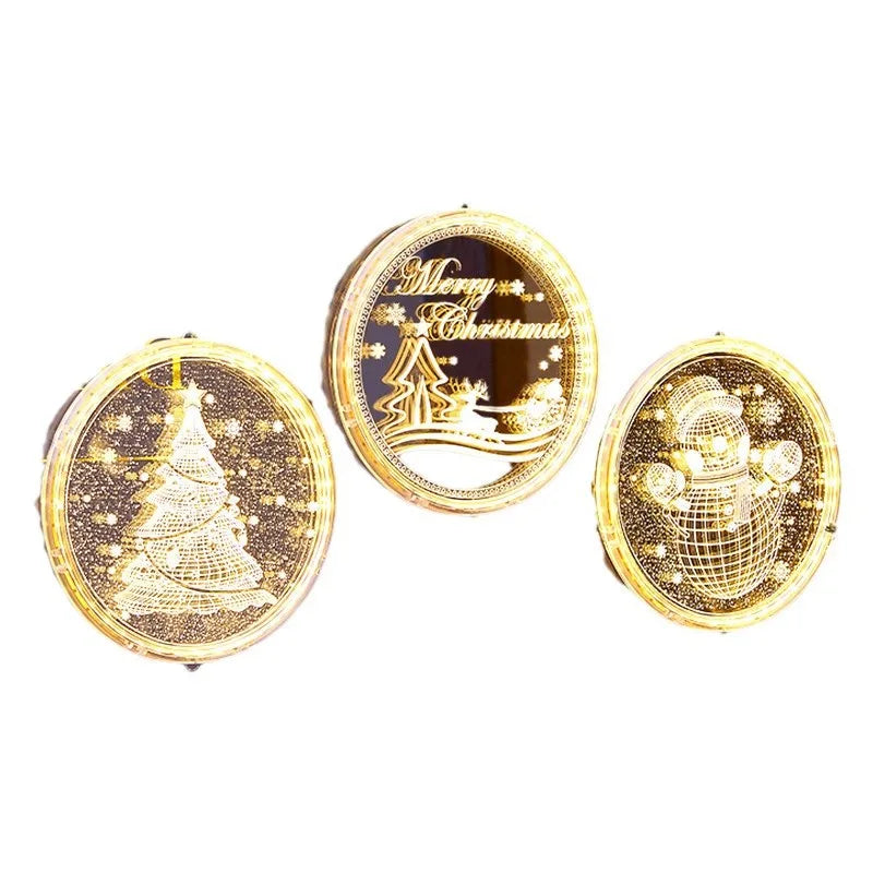 Festive LED Night Light Ornament