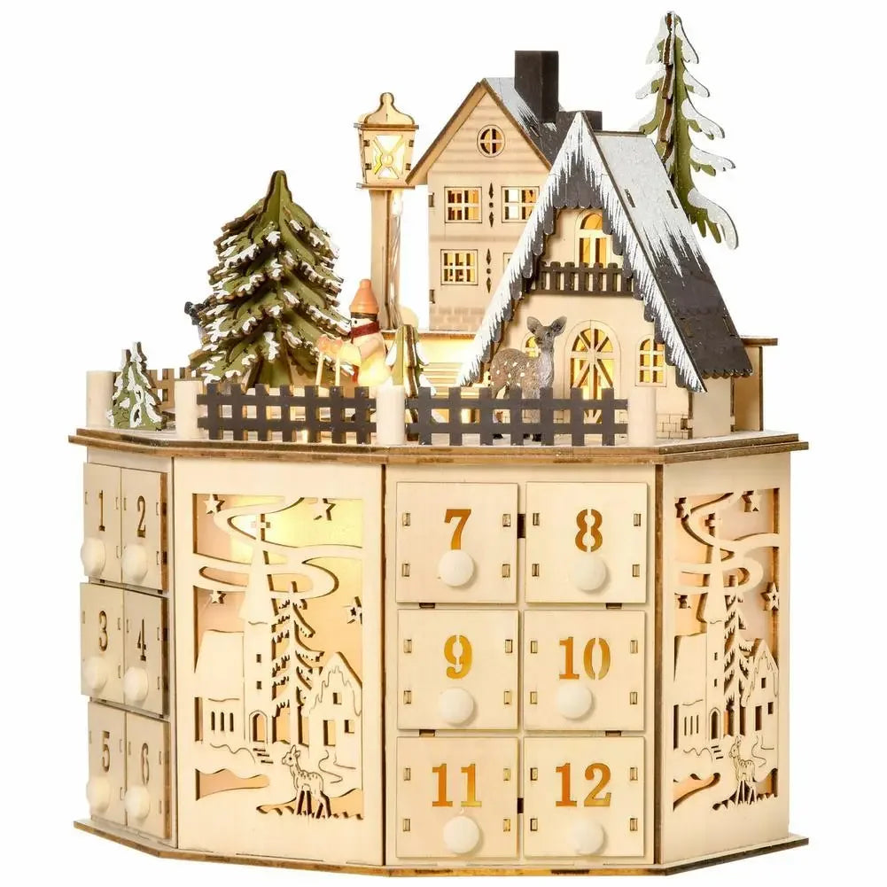 LED Musical Christmas Advent Calendar