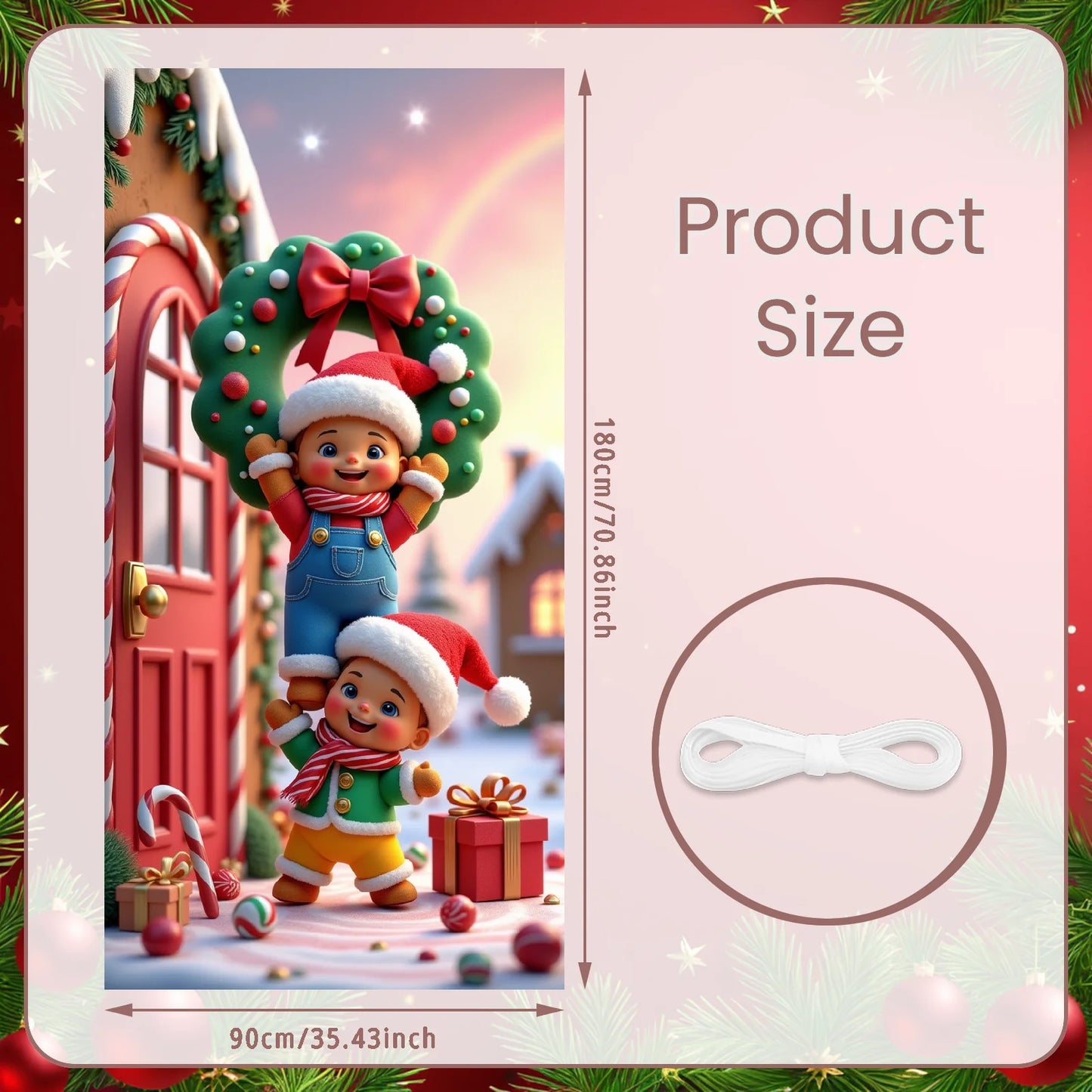 Christmas Porch Flag