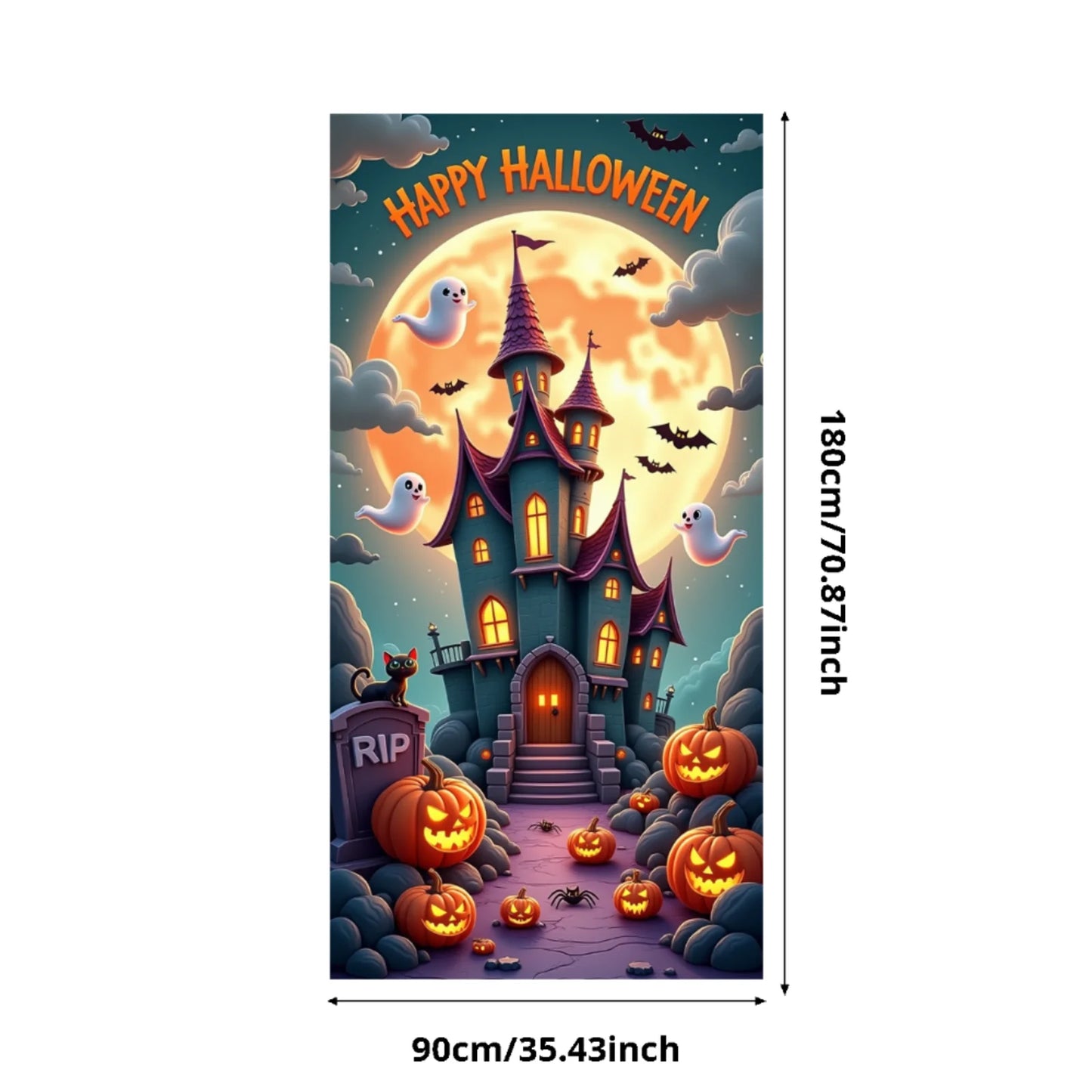 Halloween Skeleton Banner