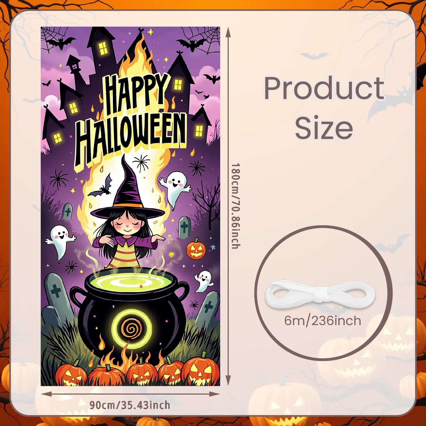 Halloween Door Cover