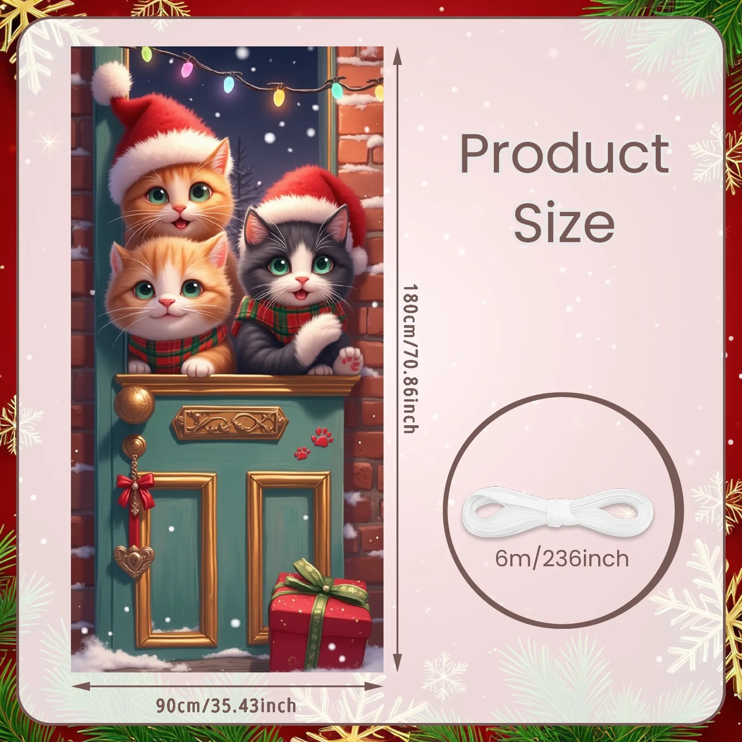 Christmas Porch Flag