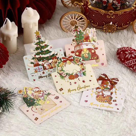 Festive Christmas Card Set – 30 Pack