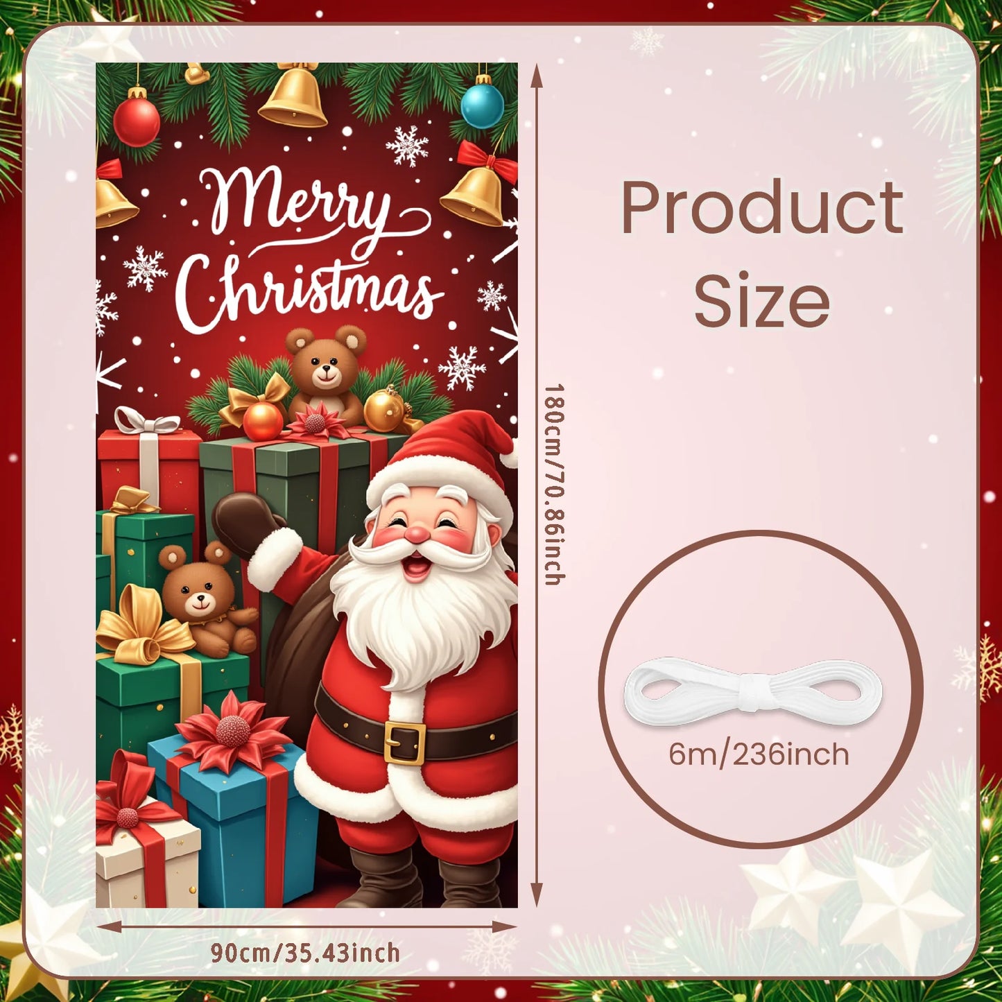 Christmas Porch Flag