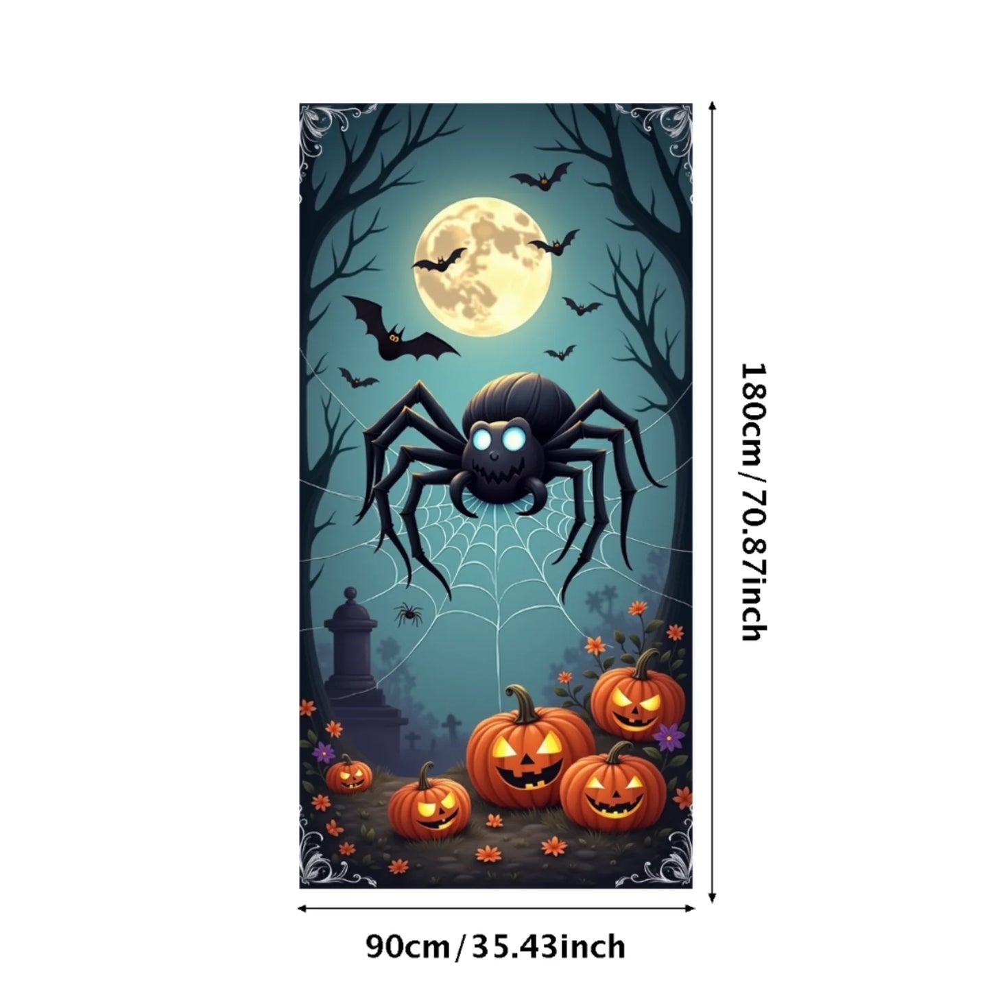 Halloween Skeleton Banner