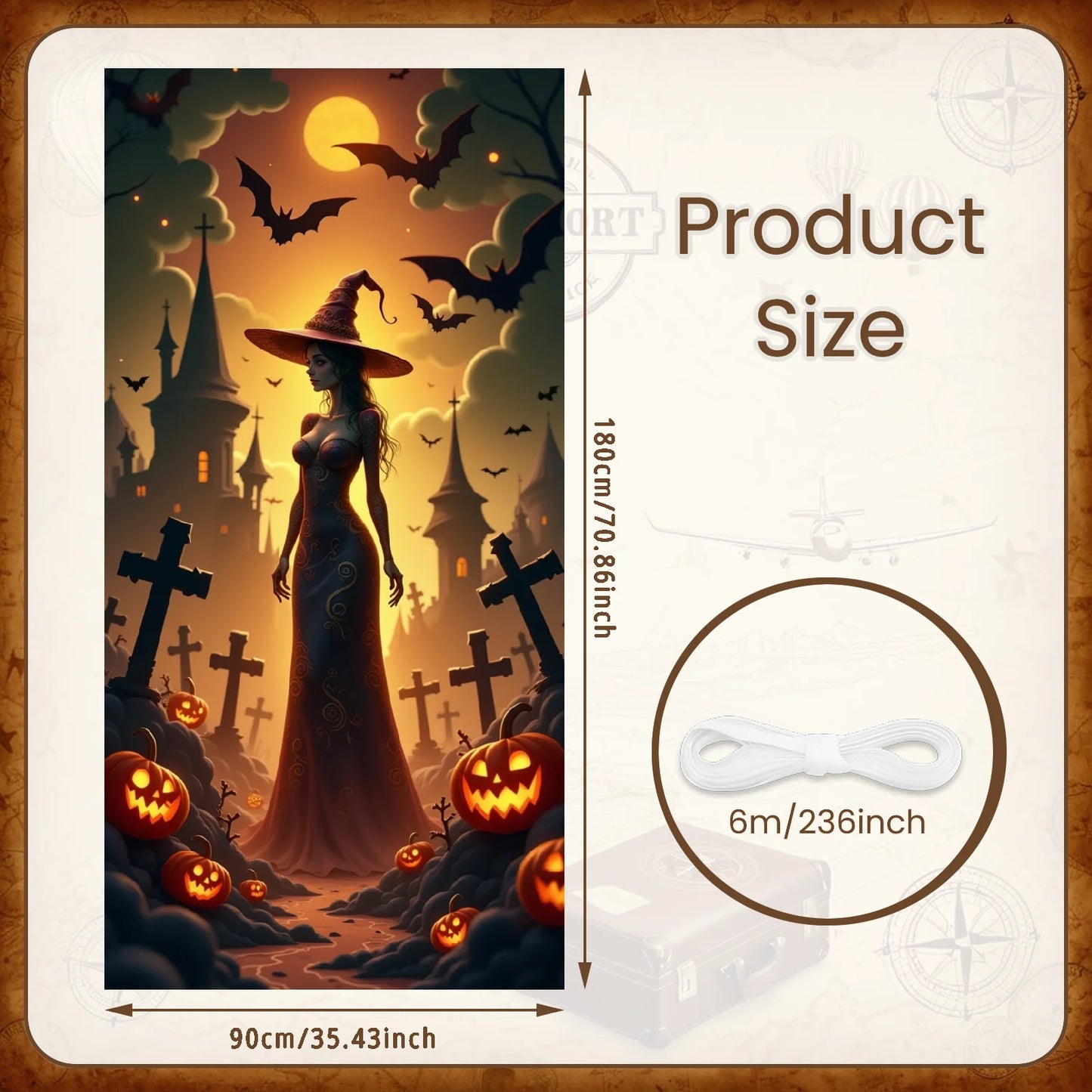 Halloween Door Cover