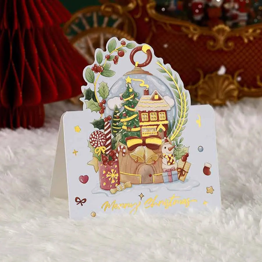 Festive Christmas Card Set – 30 Pack