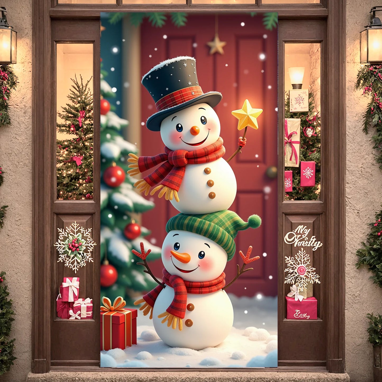 Christmas Porch Flag