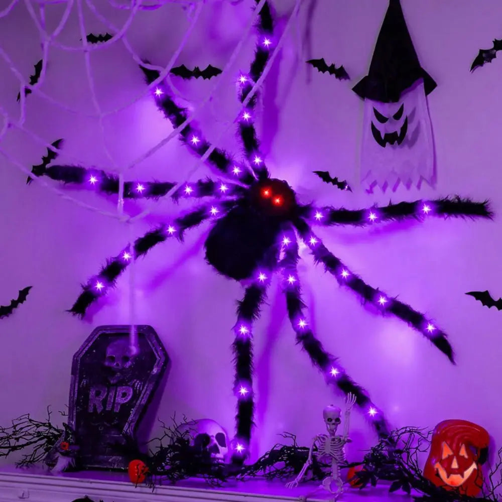 Glowing Spider Net