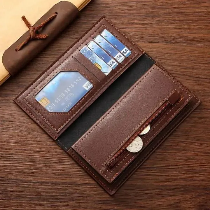 Premium Leather Wallet for Men - Stylish Croc Texture & Durable Design - Image 6