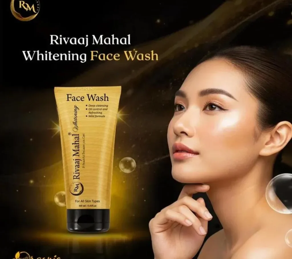 Rivaaj Mahal Whitening Face Wash Cream for Pakistani Skin
