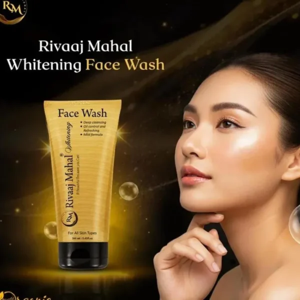 Rivaaj Mahal Whitening Face Wash Cream for Pakistani Skin