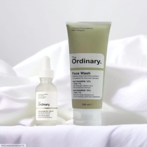 2 in 1 Skincare Bundle Face Wash + Niacinamide Serum