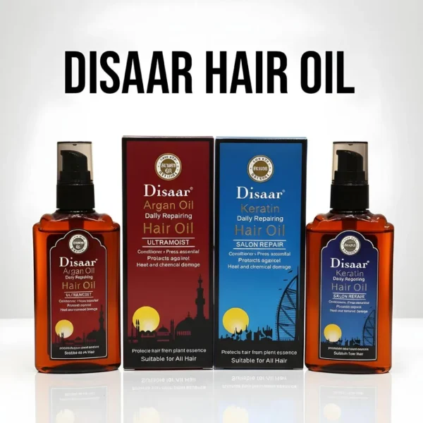 Disaar Hair Oil Daily Repair Brown Blue