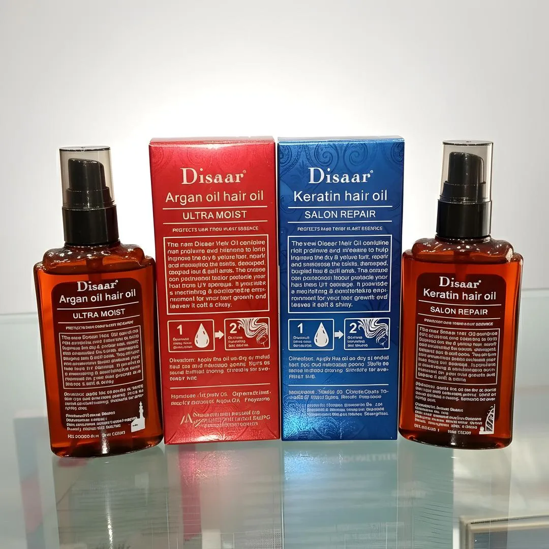 Disaar Hair Oil Daily Repair Brown Blue - Image 2