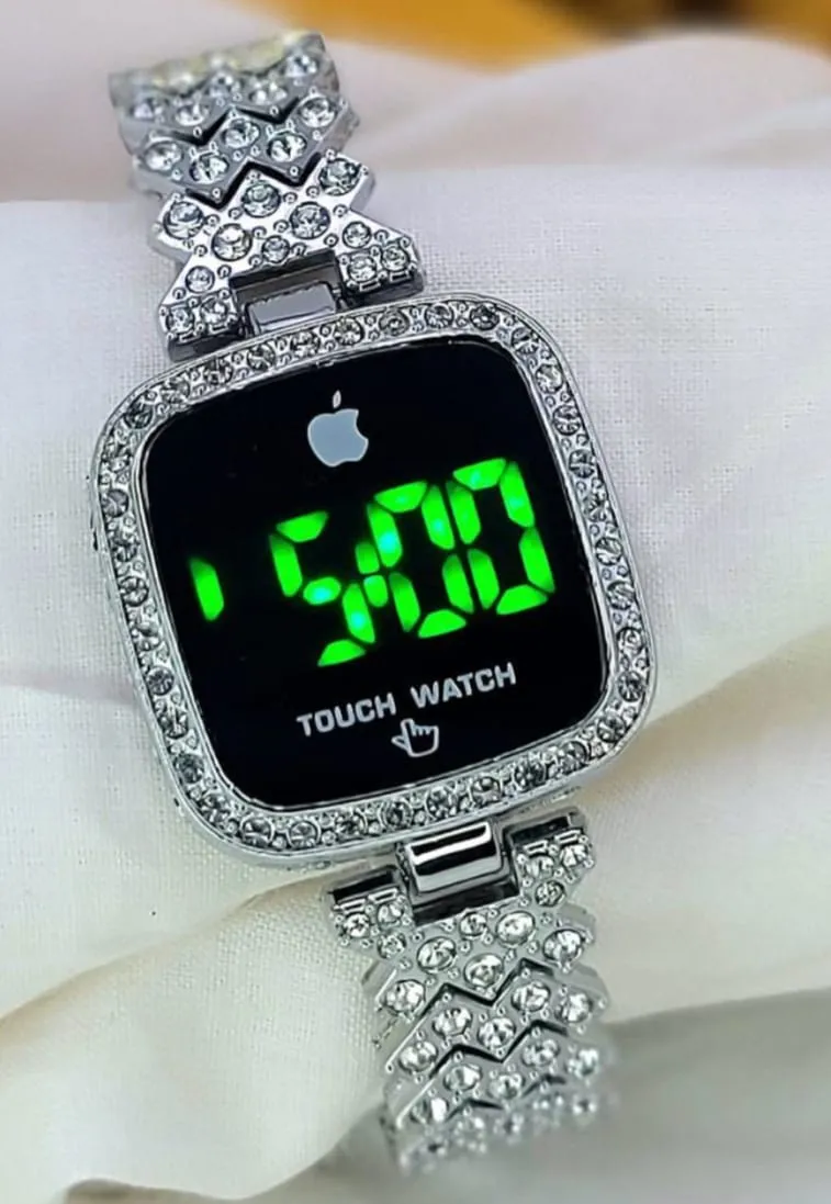Women's Gold Crystal Touch Watch - Image 2