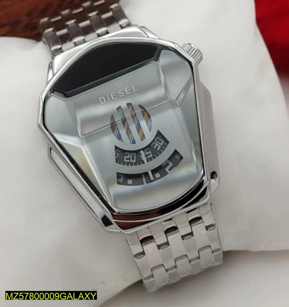 Gold Diesel Digital Watch for Men - Image 2