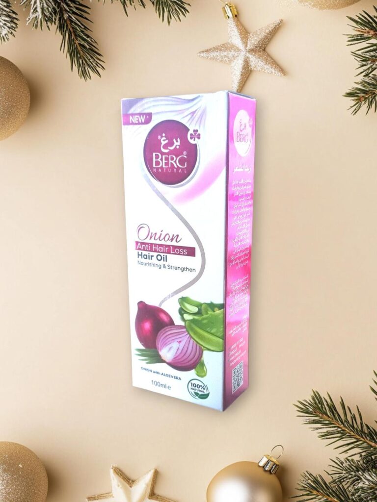 Anti-Hair Loss Hair Oil 100ml Pink Onion Aloe Vera